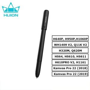 Huion-Scribo PW310 그래픽 태블릿 스타일러스 8192 펜 압력 3 교체 리필 지원 H420X H640P Q620M HS64 H61