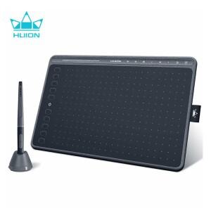 HUION HS611 그래픽 드로잉 태블릿 (배터리 없는 스타일러스 포함) 10.1인치 8192 레벨 안드로이드 지원 디