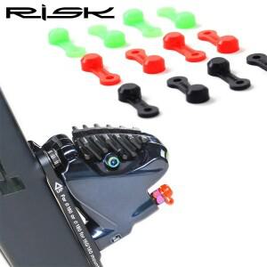 RISK 실리카 젤 MTB 자전거 블리드 니플 커버 더스트 캡 산악 오일 세트 XT 디스크 브레이크 클램프 액세서