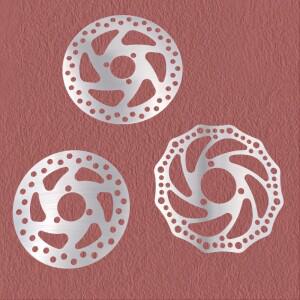 전기 스쿠터 디스크 브레이크 로터 나사 3 홀 120MM / 액세서리