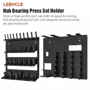 호환  LEBYCLE 자전거 허브 베어링 프레스 툴 홀더 자전거 허브 베어링 설치 및 제거 도구 브래킷 전용