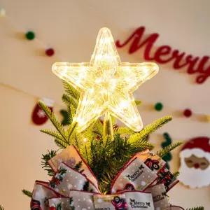 트리 장식 성탄 탑별 글리터 별장식 오너먼트 인테리어