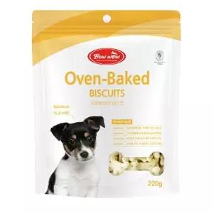 바우와우 바나나맛 비스켓 220g애견간식강아지간식애견비스켓