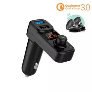 퀵차지 고속충전 올인원 차량용 블루투스 무선카팩 USB충전재생 WNA-900BF