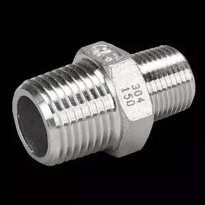 스텐부속 나사식 이경니플 15X10 GWM 파이프고정브라켓 각파이프연결