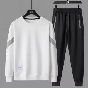 남자 여름 맨투맨 조거팬츠 셋업 스판 헬스 트레이닝 세트 - 시원한 여름 트레이닝복