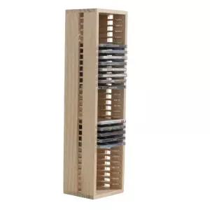 원목 cd수납장 랙 나무 진열대 대용량 스탠드 장식장 보관 수납 원목타워꽂이 거치대