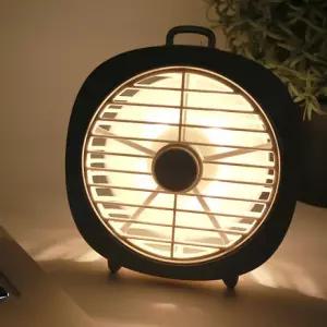 써큘레이터 쿨 USB LED 선풍기 낮잠 탁상용 차량 테이블 소형 충전