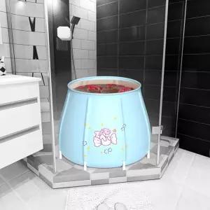 간이욕조 가정용사우나 반 휴대용사우나 욕조 접이 예쁜욕조 화장실욕조