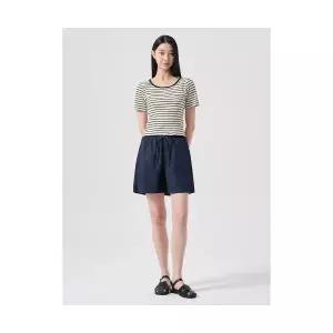 매장정품 에잇세컨즈 8SECONDS 데님 밴딩 쇼츠 네이비 (324725LPER) 324725LPER 629292