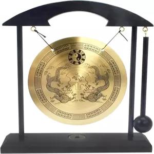 젠 아트 브라스 펑수이 데스크톱 공 홈 오피스용 장식 명상 연습 W 펑수이세일 레드 스트링 팔찌 H1302