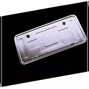 스텐 차량용 번호판 학교 사무실 숏타입 플레이트 관공서 24EW92BD3D