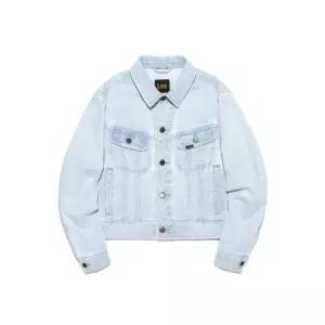 [매장정품] Lee 리자켓 CQK LE2401IJ70IL 우먼 데님 크롭 트러커 자켓 인디고 라이트