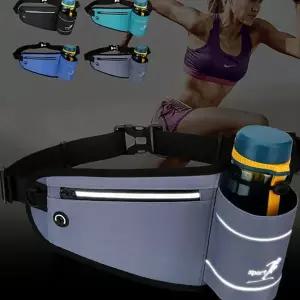 물병 휴대 힙색 경량 생활 다용도 운동용 힙색 달리기 여행용 수납 아웃도어 자전거 트레킹 스포츠 레저