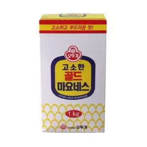 오뚜기 골드마요네즈 비닐1kg 마요네즈 마요네스