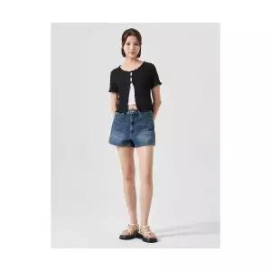 매장정품 에잇세컨즈 8SECONDS 워싱 데님 쇼츠 블루 (324725QP3P) 324725QP3P 629412