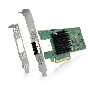 [미국배송] PCIE 3.0 X 8 12G 외장 SAS /SATA HBA RAID 컨트롤러 카드 BROADCOM 3008 칩 LSI 9300-8E MINI HD(SFF-8644) 커넥터와 호환 서버/스토리지 확장용