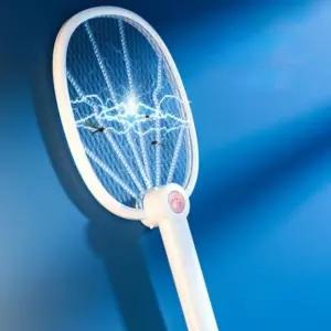 접이식 usb 충전식 전기 모기채 전자 파리채 모기 퇴치