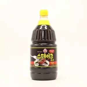 소스 오뚜기 스테이크소스 2.1kg 식자재 식료품 가공식품 소스 고기 소시지