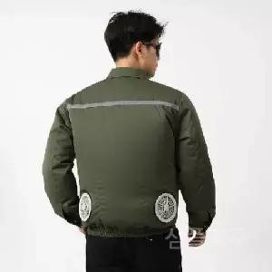 선풍기작업복 통기성 쿨링 냉풍 잠바 자켓 팬  재킷 아이스 현장 의류 배달 점퍼 상의 건설 여름