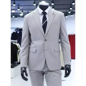 [하프클럽/에스티코]STCO 세이브존04 여름  울  멜란지 수트 1SJ24261SET