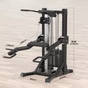 가정용 홈 케이블 피트니스 70KG 홈짐 시티드로우 머신