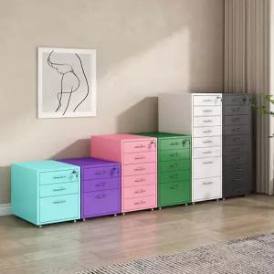 이동식 철제 서랍장 캐비넷 수납함 수납장 수납 서랍 도면 정리