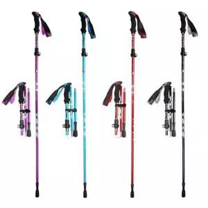 폴대 듀랄루민 일자형 트레일런 티자형 1P 스틱지팡이 용스틱 4단 산보용