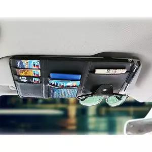 안경 용 선바이저보관함 수납함 카드 휴대폰보관함 썬바이저 보관함 다용도