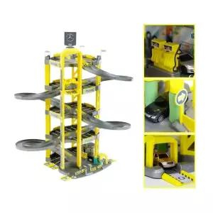 벤츠 주차타워 5단 역할놀이 어린이장난감 완구