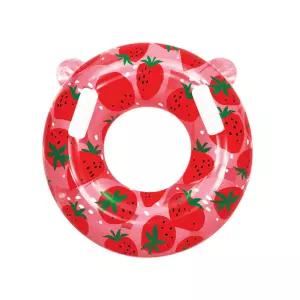 국내산 초등여아 딸기그림 손잡이튜브 70 장난감 소품 실내 물놀이