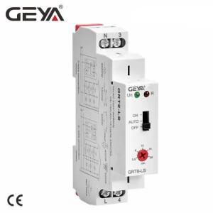 GEYA GRT8-LS/LM 계단 스위치 자동 지연 끄기 전등 AC230V 릴레이 16A 조명 제어 타이머