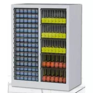 하부장 87cm(소형 36셀) 화이트 수납장 보관 왁싱샵 정리함 네일 높이 아트