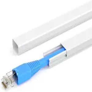 하나의 전선을 위한 ZhiYo 코드 하이더 102인치 케이블 컨실러 페인트칠 가능한 벽선 커버 두꺼운 연장