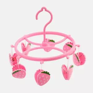 신생아실 딸기집게 아기 손수건건조대 양말걸이 사진전시 원룸 자취방