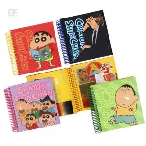 굿포머스 짱구는못말려 컬러 노트 크레용신짱굿즈 정사각노트