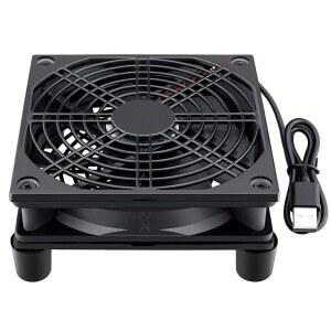 라우터 냉각 DIY PC 쿨러 네트 TV 나사 무선 USB 박스 전원 5V 보호 12CM 조용한 120MM