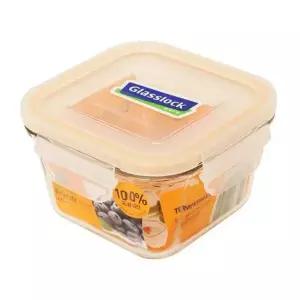 [골드스마일]글라스락 라인정사각_210ml