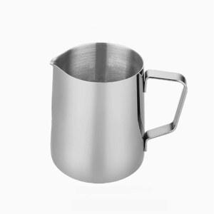 우유 거품 피처, 전문 바리스타가 라떼, 카푸치노 및 에스프레소를 만드는 데 사용하는 350ml(12온스)