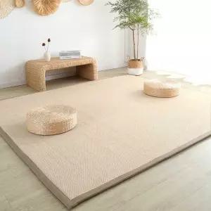 대형 대자리 마작자리 침대 거실 매트 2m 일본 원목색 여름