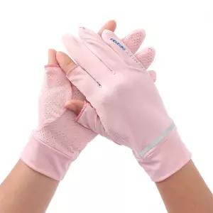 골프캐디 피부보호 핑크색 2컷 운동장갑 산책 단체선물 어머니 외출용
