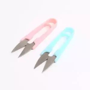 [골드스마일]플라스틱 낚시 수선 봉제 쪽가위 가위 컬러 바느질 봉