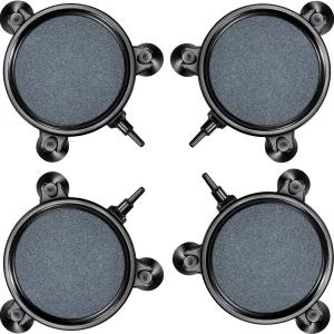 머더 4피스 원형 에어 스톤 디스크 수경 펌프 버블 디퓨저 해제 도구 12피스 흡입 컵 수조 에어레이터 키트