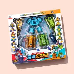 블럭숫자봇/로봇 인형 랜덤 피 규어 조립 조립장난감 아이장난감 로보트 트 조카 선물 완구 움직이는로봇