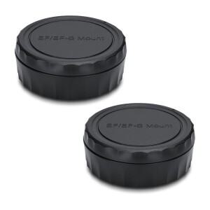 JJC 카메라 바디 캡 및 후면 렌즈 커버  캐논호환 EOS EF/EF-S Rebel T7 T6 T8i SL3 SL2 5D Mark IV III