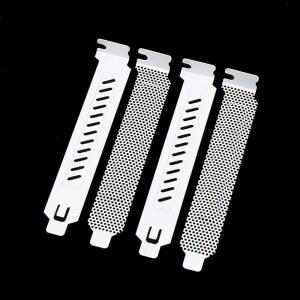 5개 데스크탑 컴퓨터 케이스 PCI 쿨링 PC 커버 네트 환기 슬롯 보드 필터 배플 먼지