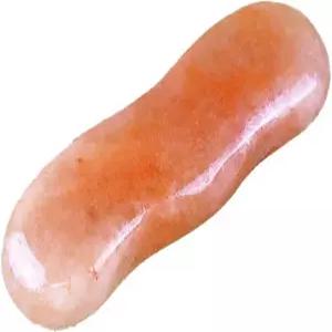 QYLHH 웨이브 모양 히말라야 소금 마사지 스톤 핫 콜드 세트 얼굴 스파용 웜 록 키트