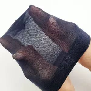 항암가발 통가발 착용 전 머리정리 블랙 가발용 스타킹 가발망 2개입