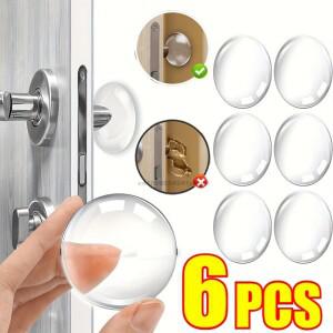 도어 스토퍼 범퍼 손잡이 자가 접착 실리콘 방음 충격 방지 보호 패드 홈 장식 벽