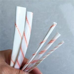 1/3/5 미터 3mm-16mm 고온 절연 와이어 튜브 노란색 왁스 유리 섬유 슬리브 케이싱 파이프 방수